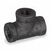 Tee Malleable Iron 2 1/2 in Female NPT
