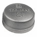 Round Cap Malleable Iron 2 1/2 in