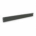Bin Rail 60 W x 1/1/2002 D x 5 H Black