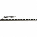Power Strip 49W x 1-1/2D x 1-1/2 H Black