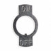 Toggle Switch Legend Plate On/Off PK25