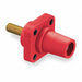 Recpt Red Female Threaded Stud 400 A