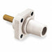 Recpt White Female Threaded Stud 400 A