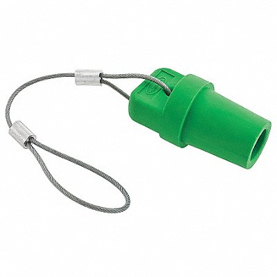 Protective Cap Green Elastmr Ml