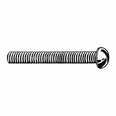 MCHS RD SLT BRASS 6-32x1 In L PK100