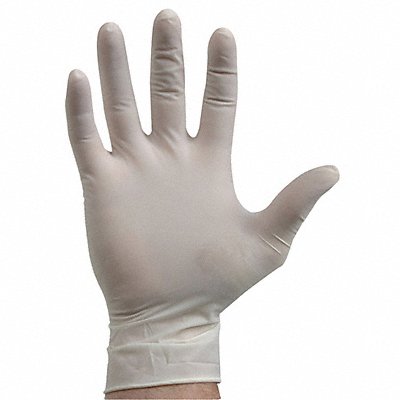 D1847 Disposable Gloves Rubber Latex L PK100