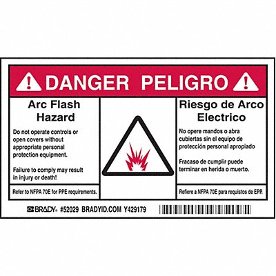 Label 3 1/2 inx6 in Polyester PK100