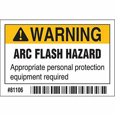 Label 2 in x 3 in Polyester PK10