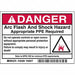 Label 3 1/2 inx5 in Polyester PK100