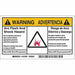 Label 3 1/2 in x 6 in Polyester PK5