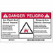 Label 3 1/2 in x 6 in Polyester PK5