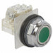 H7062 Non-Illum Push Button 30mm 1NC Green