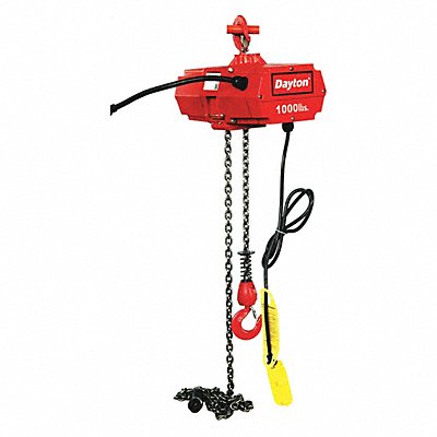 Electric Chain Hoist 1000 lb 20 ft.