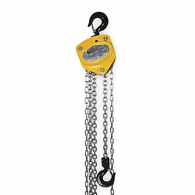 Manual Chain Hoist 2000 lb Lift 10 ft.
