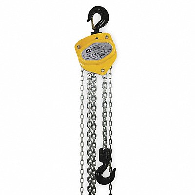 Manual Chain Hoist 4000 lb Lift 20 ft.