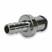 Inline Insert Chrome Plated Brass Barbed