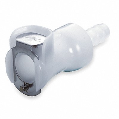 Inline Coupler Acetal Shut-Off Barbed