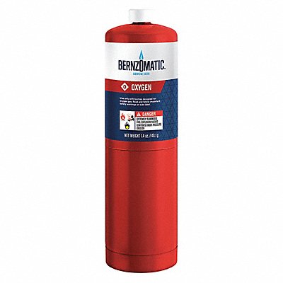 BERNZOMATIC 1.4oz Filled Oxygen Cylinder