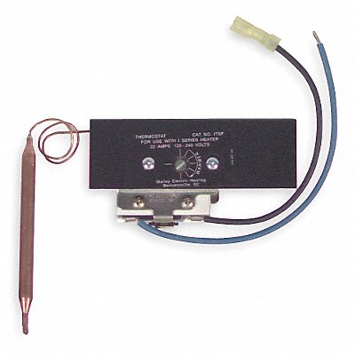 Elct Flr Htr Thrmostat 2-2/16 H 1 Pole