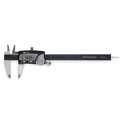 Digital Caliper 0-6 In 1.56 In Deep Jaw