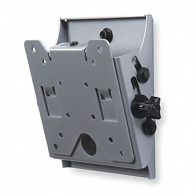 Flat Panel Tilt Mount Wall Steel Black