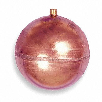 Float Ball Round Copper 4 In