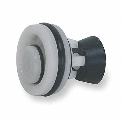Diverter Button Plastic 5/8 X 3/8