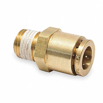 Male Connector 1/4-18 1/4 In Tube Sz