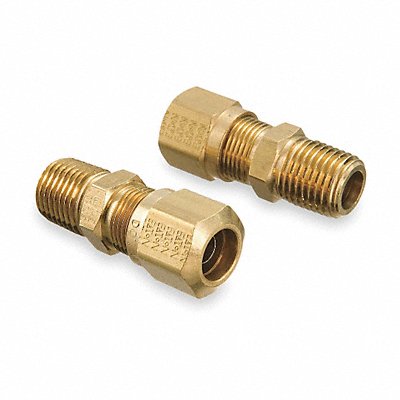 Male Connector 1/8-27 3/8 In Tube Sz