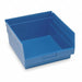 E5731 Shelf Bin Blue Polypropylene 6 in