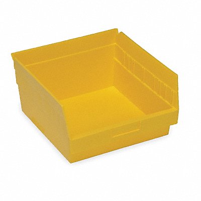 E5731 Shelf Bin Yellow Polypropylene 6 in