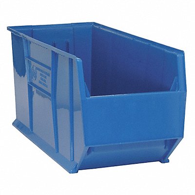 E6586 Bin Blue Polypropylene 17 1/2 in