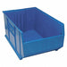 E6588 Bin Blue Polypropylene 17 1/2 in