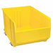 D5574 Mobile Bin Yellow PP 17 1/2 in