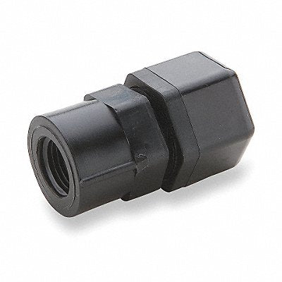 Connector Polypropylene CompxF 3/8In