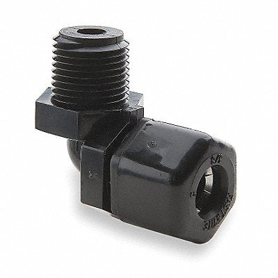 Elbow 90 Poly CompxM 5/8Inx1/2In