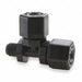 Run Tee Polypropylene CompxM 3/8Inx1/4In