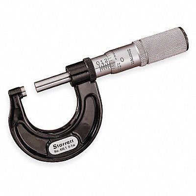 Outside Micrometer 0 to 1 Knurled Ring