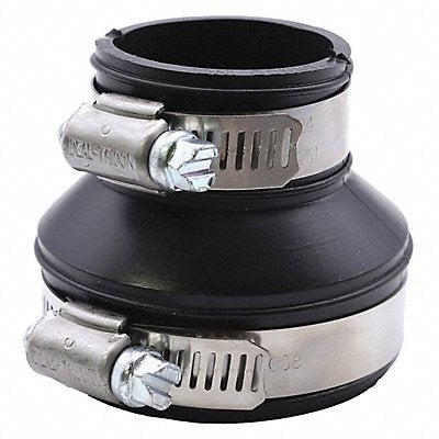 Coupling PVC 2 in 1 1/4 in For Pipe Size