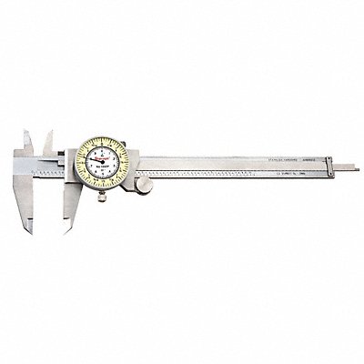 Dial Caliper w/Case Fractional 6 