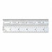 Steel Rule Semi-Flexible 6 In 4R Grad