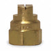 Fan Nozzle Brass/Plated Steel