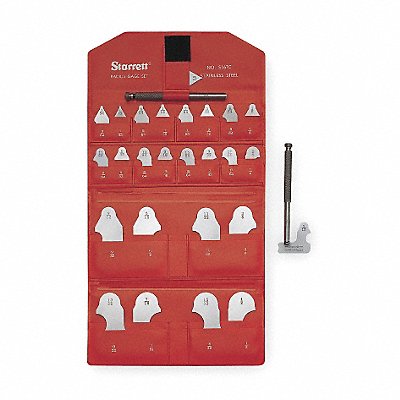 Radius Gauge Set Accuracy +/- .002 