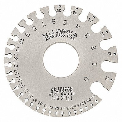 Wire Thickness Gauge Outside Diameter 3 