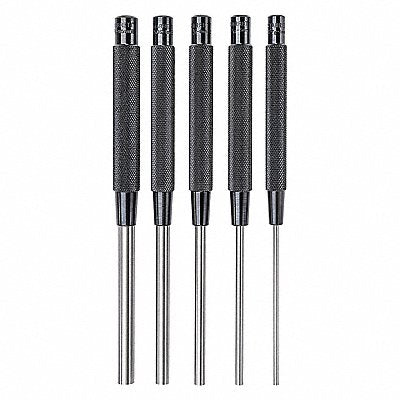 Drive Pin Punch Set 5 Pieces Steel