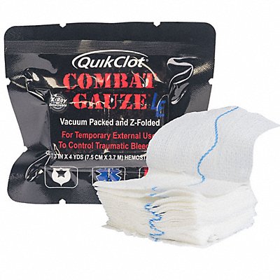 Combat Gauze 4 yd. L 3 W Sterile