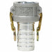 Cam/Groove Coupler x Hose Shank 3 AL