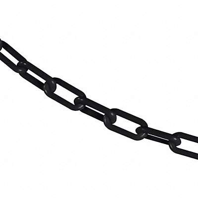 E1221 Plastic Chain 1-1/2 In x 100 ft Black