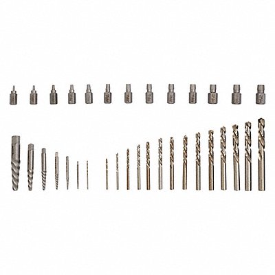 Screw Extractor Set 35pc HCS