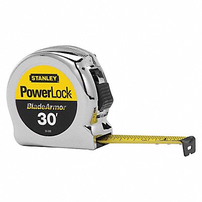 Tape Measure 1 In x 30 ft Yellow/Black